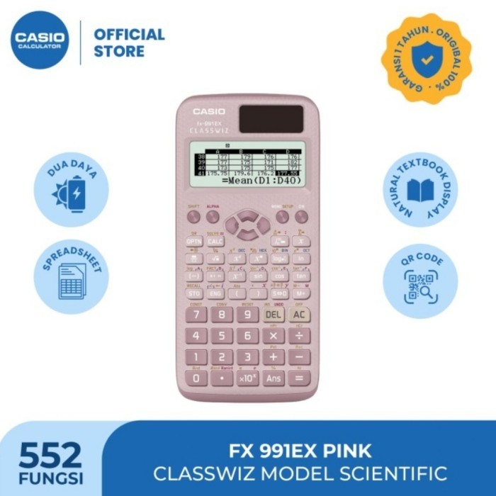 

Kalkulator Casio Fx-991Ex - Scientific Calkulator 991 Ex