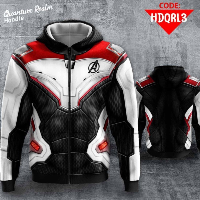 Avengers Endgame Quantum Realm Hoodie Versi Movie By Artlantis Store