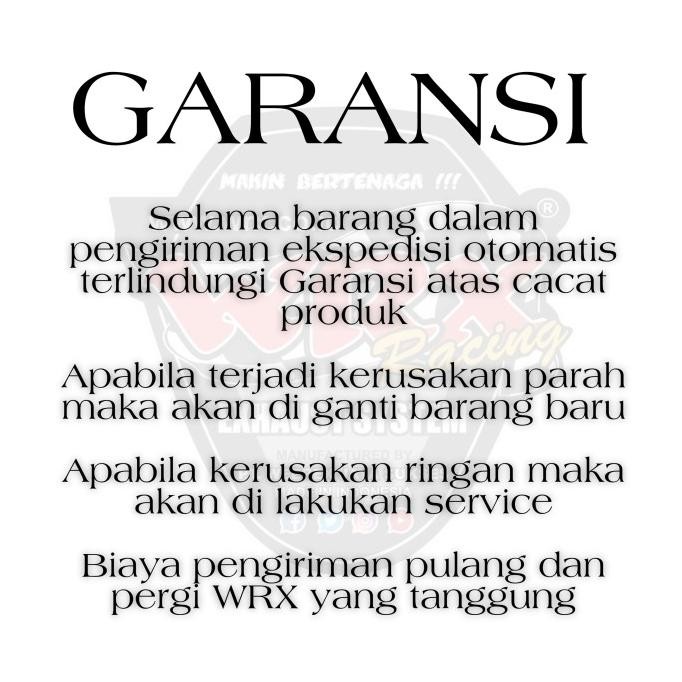 Miliki Knalpot Wrx New Gp6 K K1 K2 Ss K150 Aerox 155