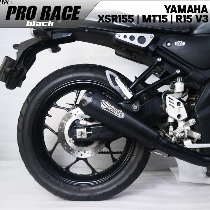 Miliki Knalpot Yamaha Xsr155 Mt15 R15V3 Full System Tipe Pro Race