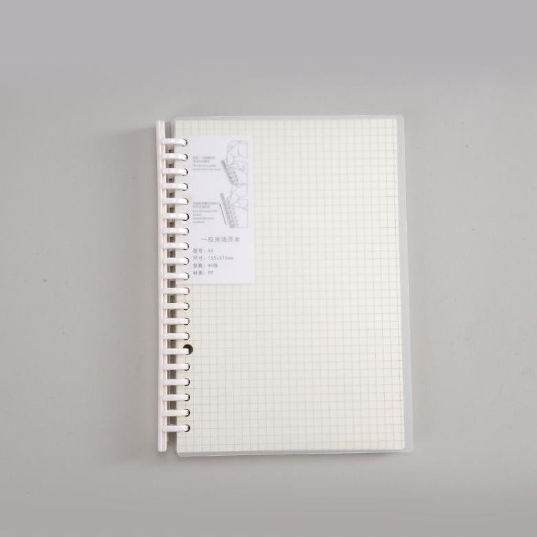 

COD Binder Note Spiral Ring Model ( Garis, Polos, Dotted , & Grid ) A5 & B5 - 80 lembar Oh34