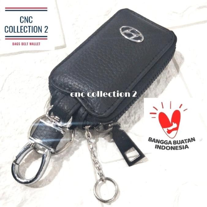 Siap Kirim HYUNDAI dompet stnk gantungan kunci mobil HYUNDAI kulit asli