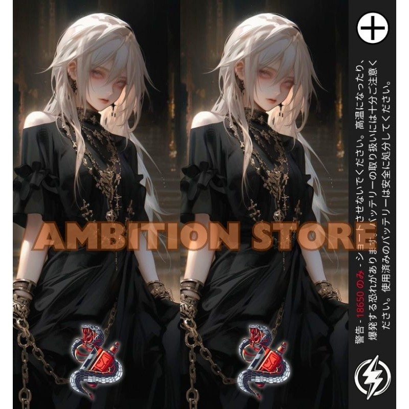 

Premium Cut - Ambitionstore Stiker Wrap Baterai 18650 Ambition V18 Series Pelindung Dan Penghias Untuk Segala Merek 8 Garskin Stiker / Case Custom Terlaris 2PCS/ Fullbody