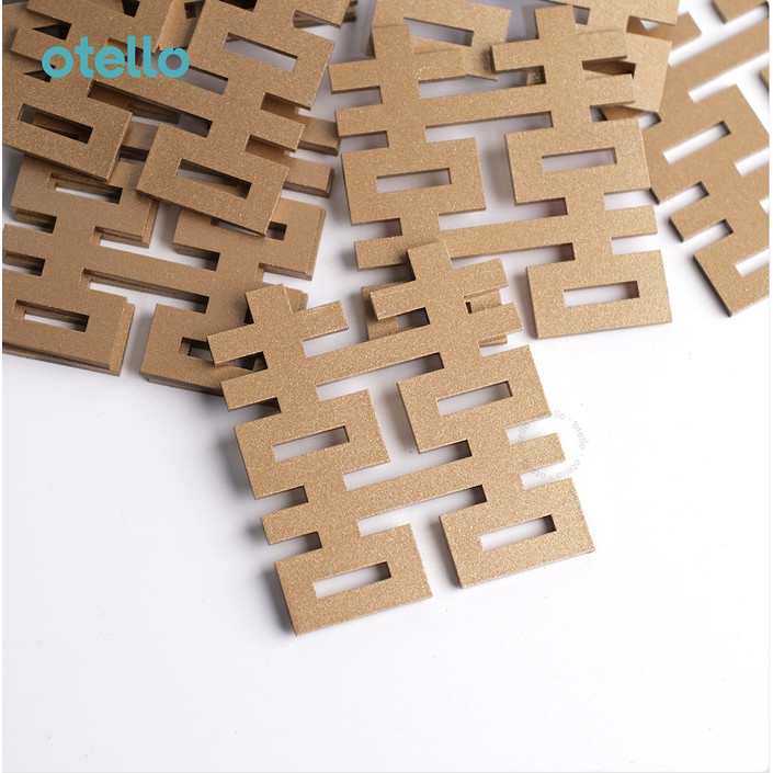 Shuang Xi Hiasan Sangjit Dekorasi Shuangxi Akrilik Seserahan Acrylic