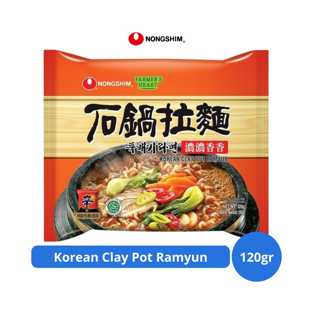 

Nong Shim Korean Clay Pot Ramyun 120gr