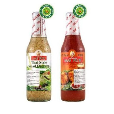 

Mae Ploy Weet Chilli Auce 350Gr Thai Alad Deing 330 Gr Au