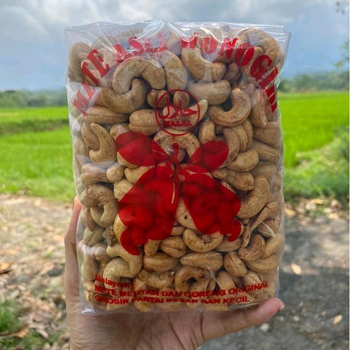

BARANG TERLARIS mete goreng original tanpa bumbu tanpa bahan pengawet