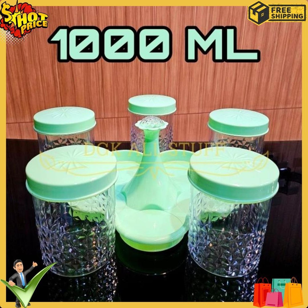 Toples Stoples Tonam Topnam Tempat Wadah Nampan Alas Set Kue Kering Nastar Lebaran Ramadhan Ramadan 