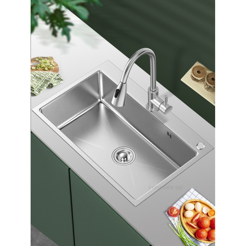 DWECK - Kitchen Sink Stainless Steel Silver 304 Small Series
