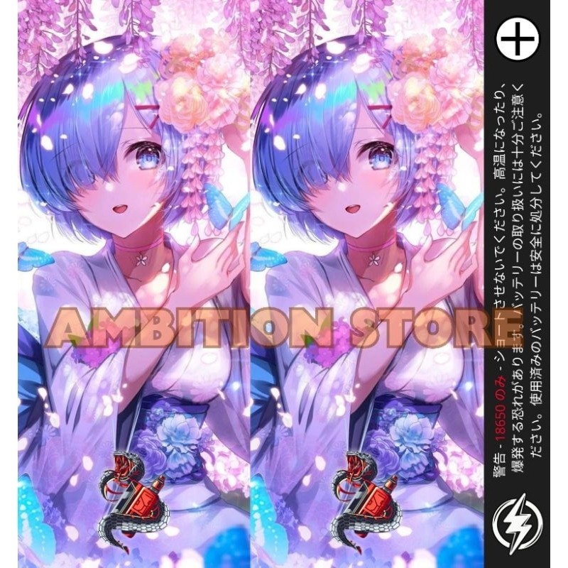 

Premium Cut - Ambitionstore Stiker Wrap Baterai 18650 Ambition V18 Series Pelindung Dan Penghias Untuk Segala Merek 3 Garskin Stiker / Case Custom Terlaris 2PCS/ Fullbody