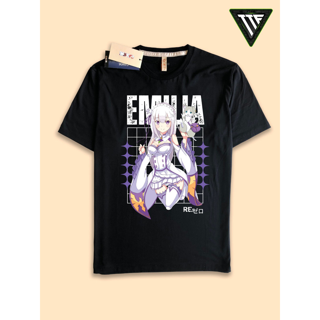Kaos Anime Re Zero Emilia Waifu Japan