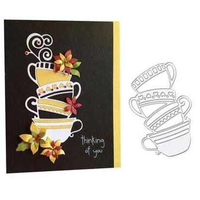 

Terlaris Cutting Dies - 4 Stacks of Cups SALE