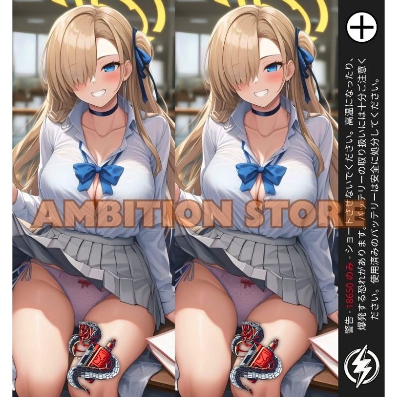 

Premium Cut - Ambitionstore Stiker Wrap Baterai 18650 Ambition V18 Series Pelindung Dan Penghias Untuk Segala Merek 24 Garskin Stiker / Case Custom Terlaris 2PCS/ Fullbody