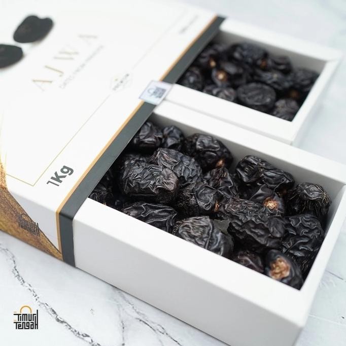 

Promo Kurma Ajwa 1 Kg Premium Timur Tengah Kurma Nabi Asli Madinah Hq