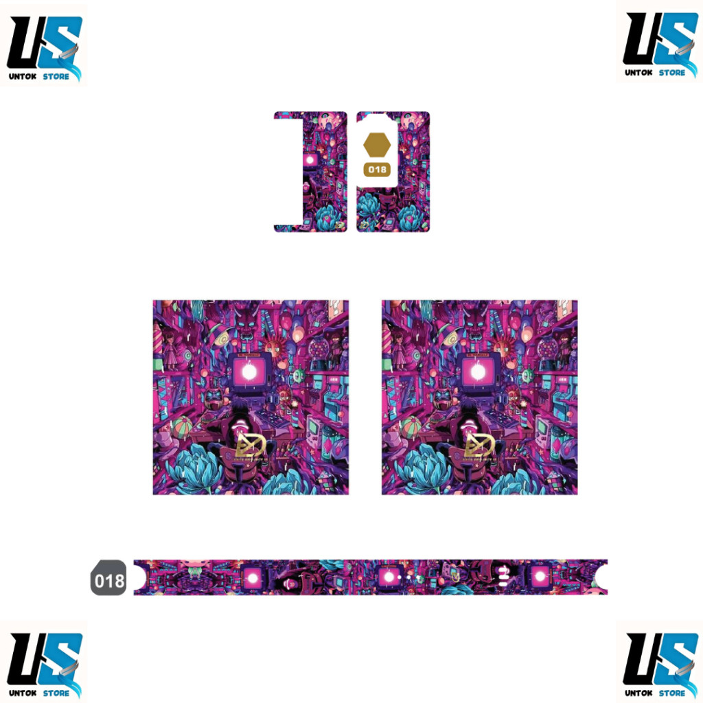 

Premium Cut - Stiker Lengkap Banyak Varian Untuk B80 18 Garskin Stiker / Case Custom Terlaris 2PCS/ Fullbody