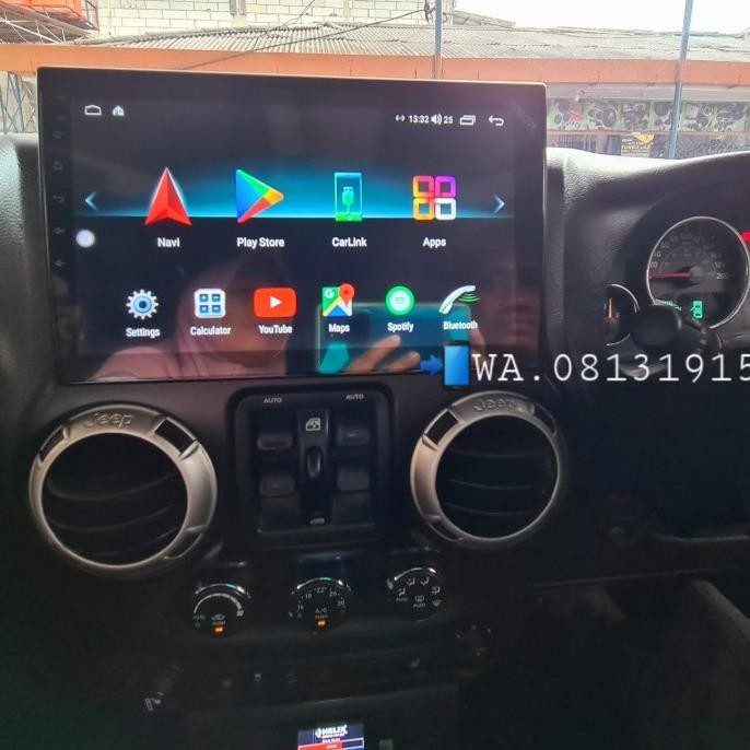 Murah | Head Unit Android Oem Jeep Rubicon | Head Unit Android Hirodio |