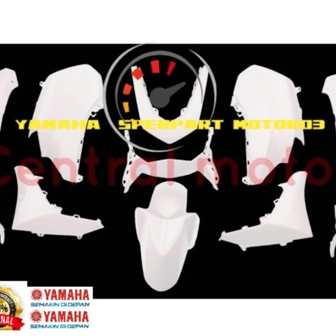 Promo COVER BODY HALUS NMAX NEW, NEW NMAX SET PUTIH ORGINAL YGP COD