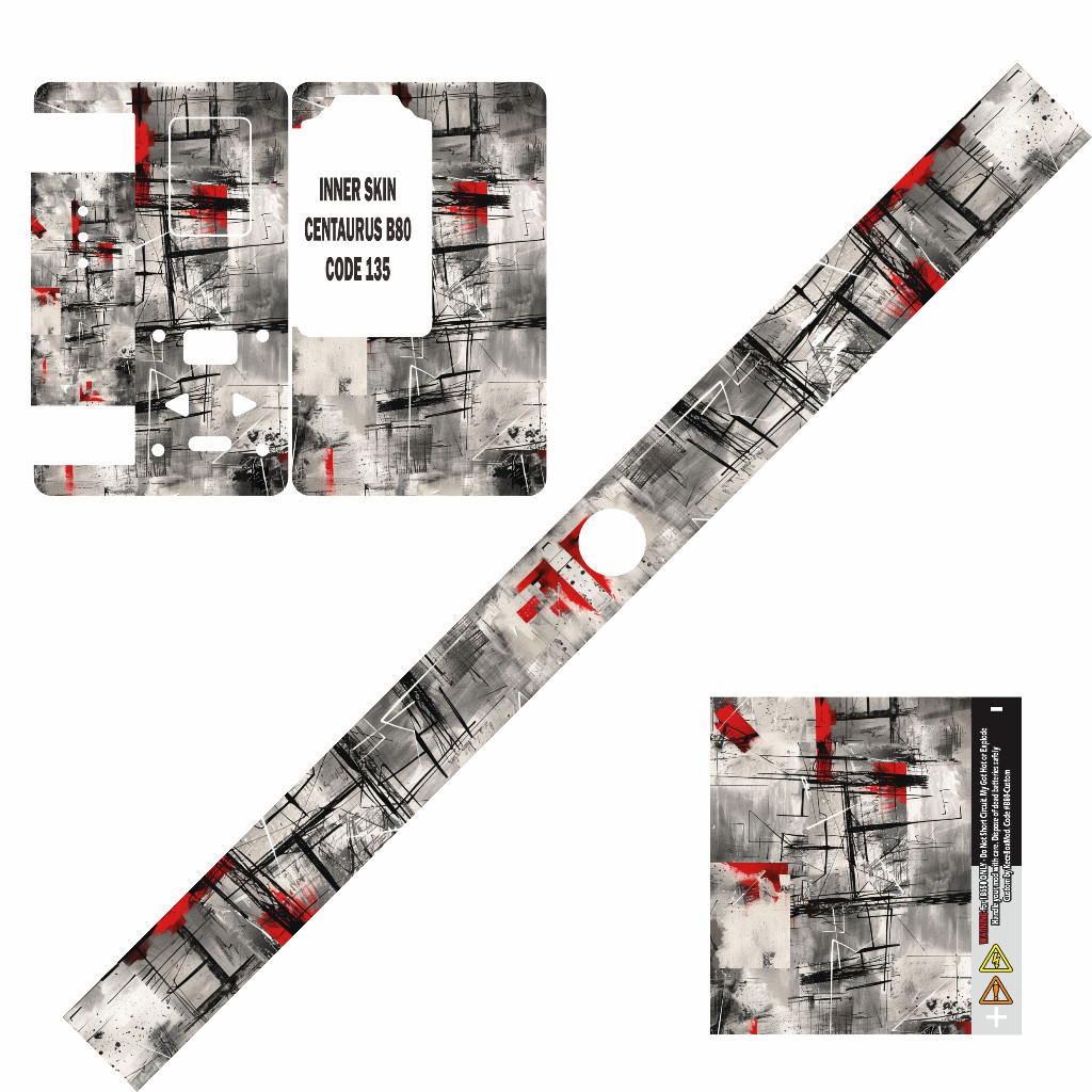 

Premium Cut - B80 Part2 135 Garskin Stiker / Case Custom Terlaris 2PCS/ Fullbody