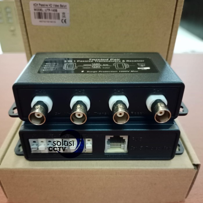 TERLARIS VIDIO BALUN 4 CHANNEL VIDIO BALUN 4CH VIDIO BALUN 4 CHANEL VIDIO BALUN