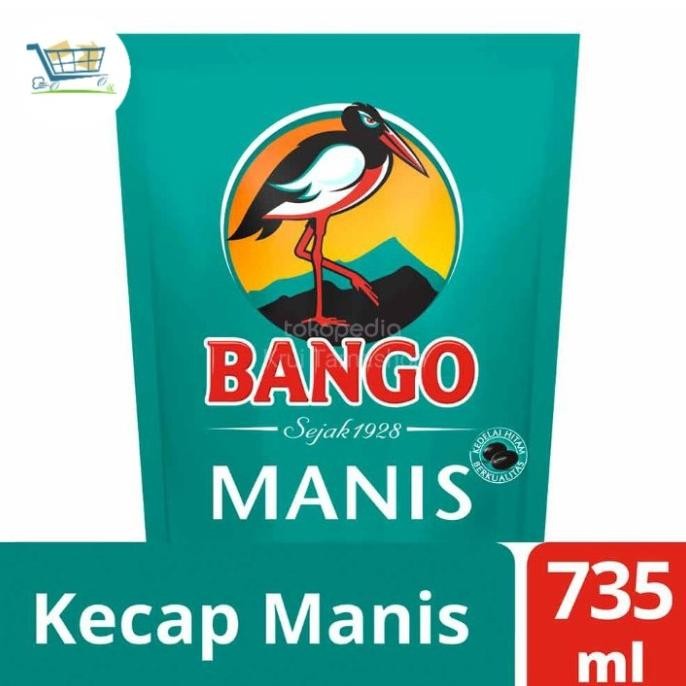 

kecap bango 735ml jumbo refill termurah