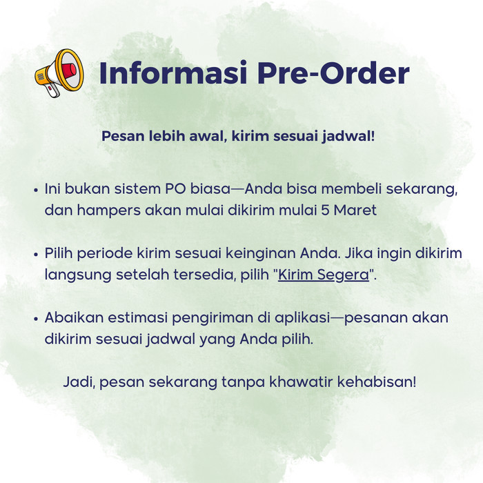 

PROMO !!! SALE TERLARIS HAMPERS SET G / KADO / GIFT / HAMPERS - MENA COOKIES READY