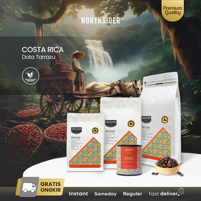 

Northsider Kopi Arabika Costa Rica Dota Tarrazu fully-washed coffee