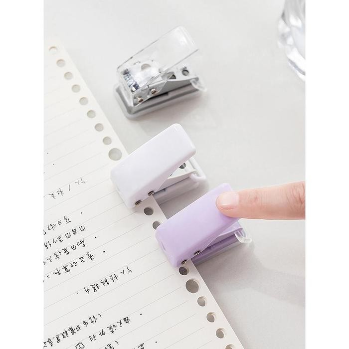 

TERMURAH PEMBOLONG KERTAS MINI LUCU PEMBOLONG BUKU BINDER /HOLE PUNCHER - QIQI TREASURE