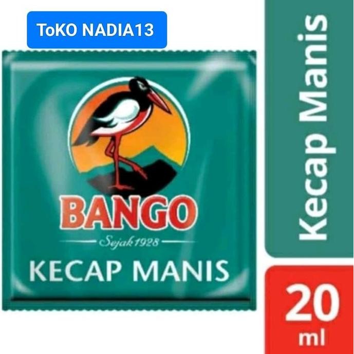 

kecap bango 19ml x 144scht (kartonan) hitam manis saus kedelai saos termurah