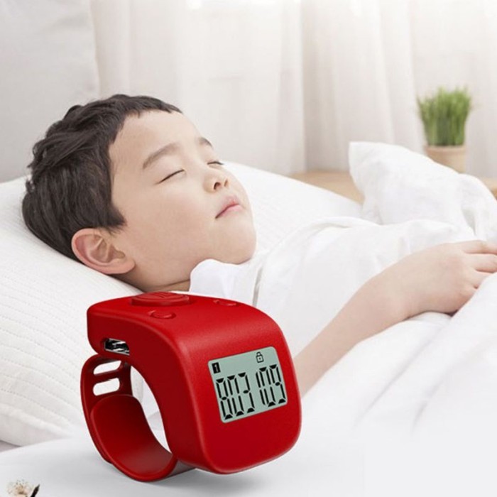 Tasbih digital Rechargeable generasi terbaru tally counter hold silent