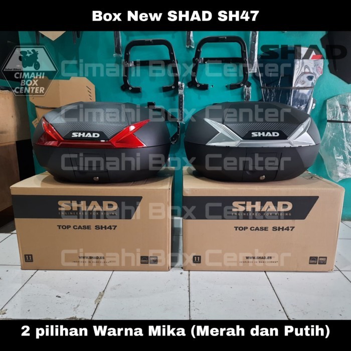Paket Promo Box Motor Xmax Cket Ori Shad + Box Sh47 Yamaha Xmax 250
