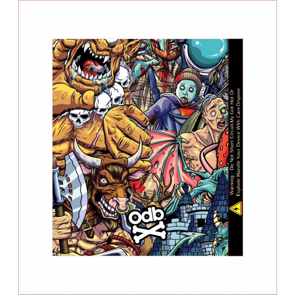 

Premium Cut - Warp Stiker Batre 18650 Hologram 42 Garskin Stiker / Case Custom Terlaris 2PCS/ Fullbody