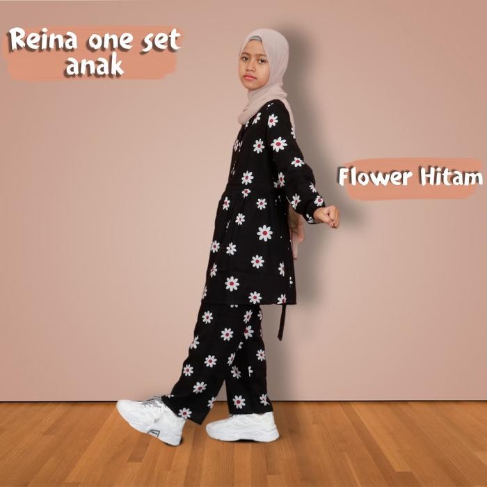 Setelan Rayon Anak / One Set Anak Perempuan / Setelan Anak Perempuan Tanggung Baju Celana Asli 100%
