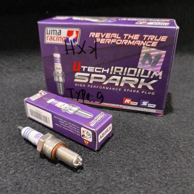 BUSI IRIDIUM UMA RACING KAKI 3 BUAT MOTOR DRAT PANJANG NMAX / VARIO