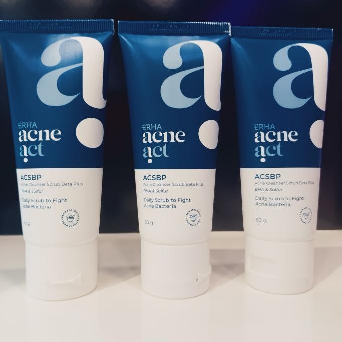 ERHA ACNEACT ACSBP FACIAL WASH 60G