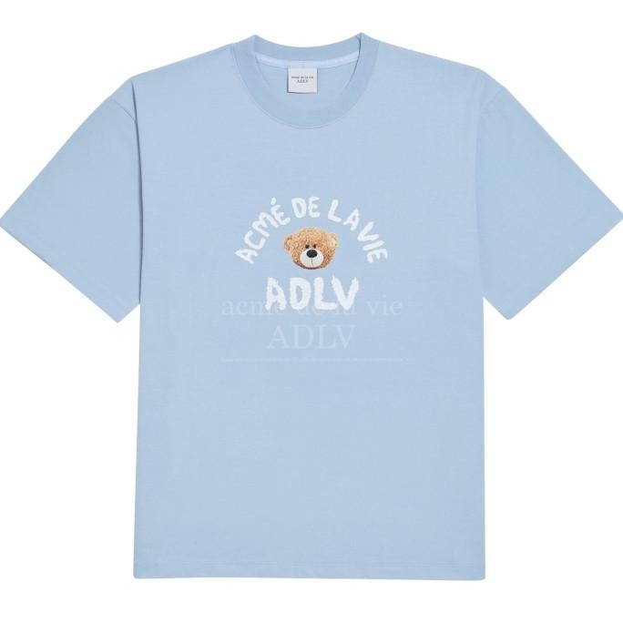 [ADLV] Acmedelavie T-Shirt Sky Blue Teddy Bear (Bear Doll)