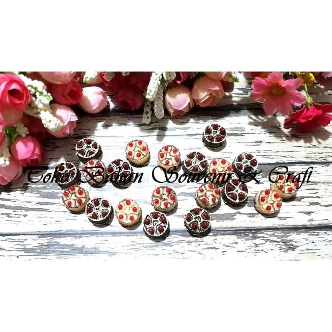 

] aplikasi resin tart blackforest