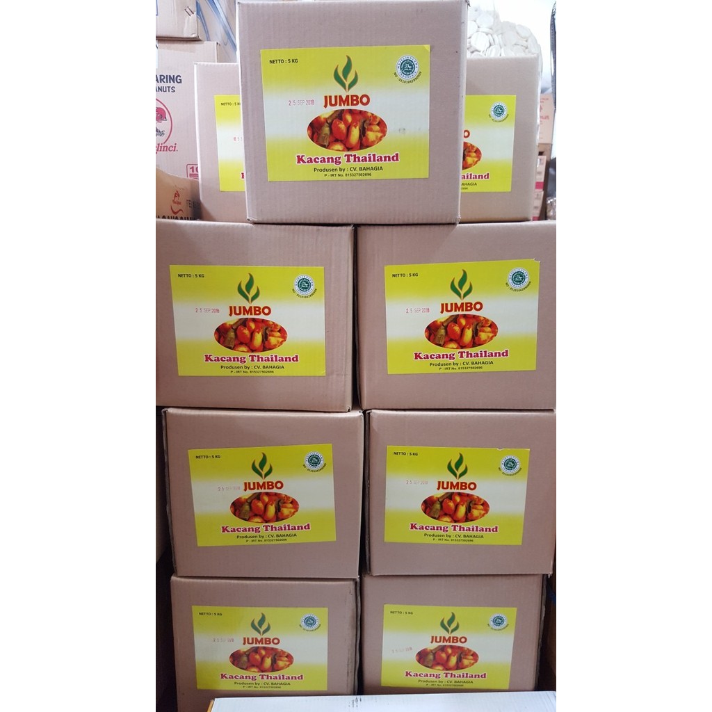 

Viral 5Kg Kacang Thailand Jumbo Grosir 1 Dus / Kacang Bangkok Daun Jeruk Packing Aman