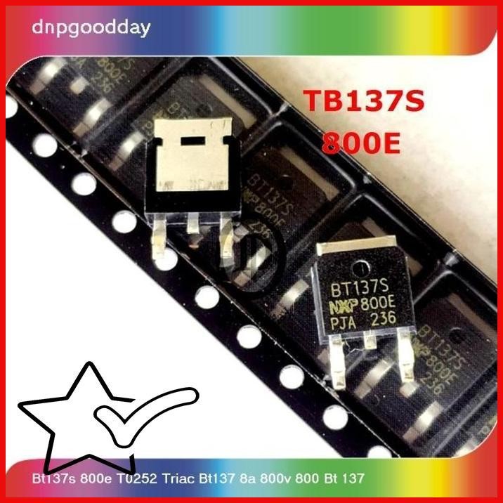 [DNP] BT137S 800E T0252 TRIAC BT137 8A 800V 800 BT 137