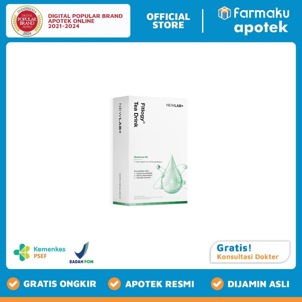 

Newlab+ Beauty Drink Fitlogy Tea Drink 28 Tea Bags - KGS