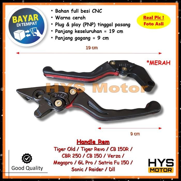 BEST SELLER HANDLE REM DAN KOPLING TIGER LAMA OLD - VARIASI AKSESORIS HENDEL MOTOR TIGER REVO /