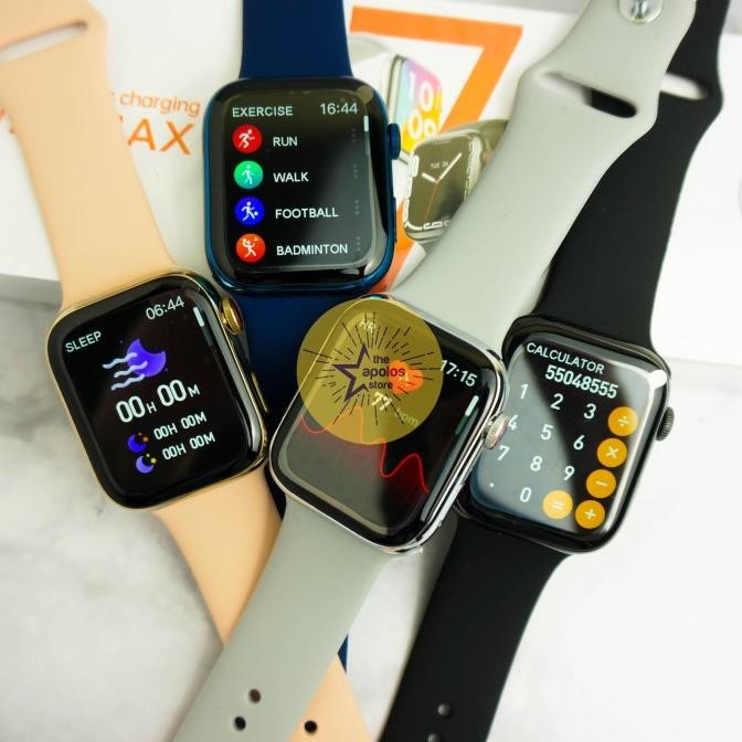 [PROMO][FREE ONGKIR] Smartwatch 7 Series 7 Jam tangan pintar Apple Watch W27 Pro [TERMURAH][BEST SEL