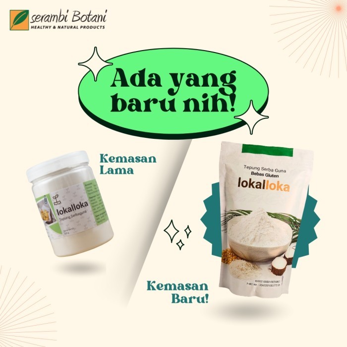 

BARANG TERLARIS Tepung Gluten Free Bumbu Serbaguna Lokalloka