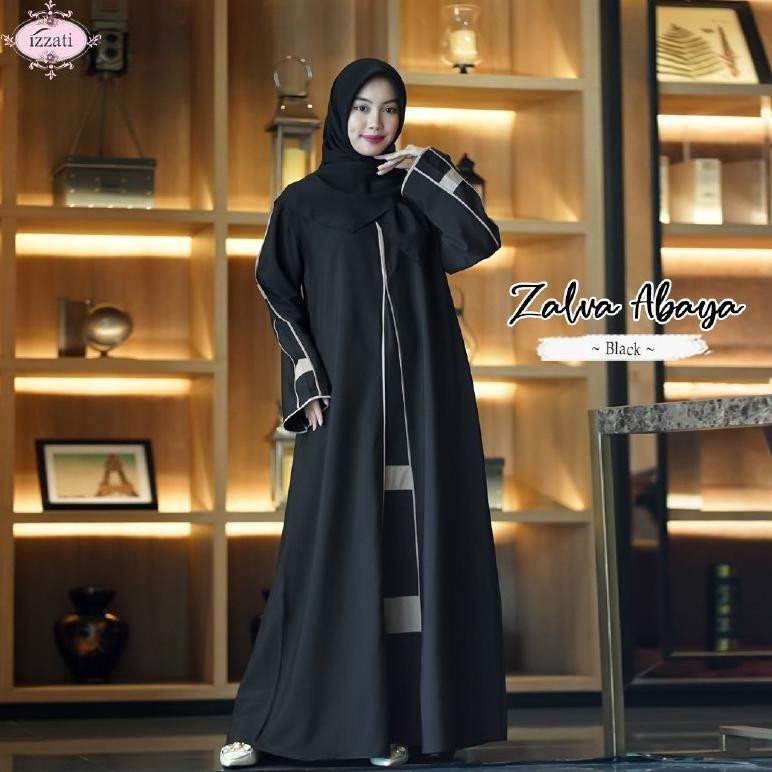 MUSLIM - Baju Gamis Abaya Terbaru 2024 Zalva By Izzati Muslimah TERLARIS