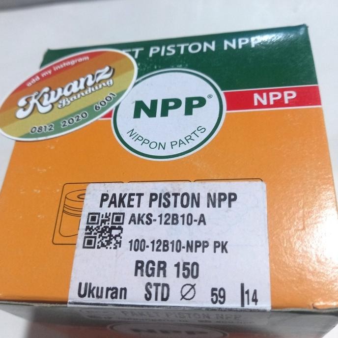 seher kit os NOL Suzuki RGR150 NPP seher os nol Suzuki RGR150 piston Suzuki RGR150 piston kit Suzuki