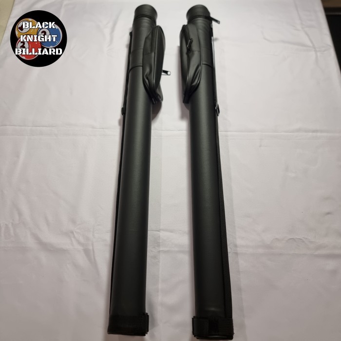 Tas Billiard 1x1 Cue Bag Tabung Pocket Panjang Hitam Polos