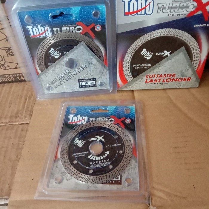 KHUSUS GOSEND Mata Gerinda Potong Granit Keramik / Mata Gurinda Toho 4 Inch Turbo X