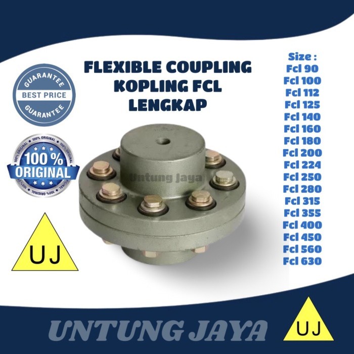 NEW Coupling FCL 200/ Kopling FCL 200/ Flexible Coupling FCL 200