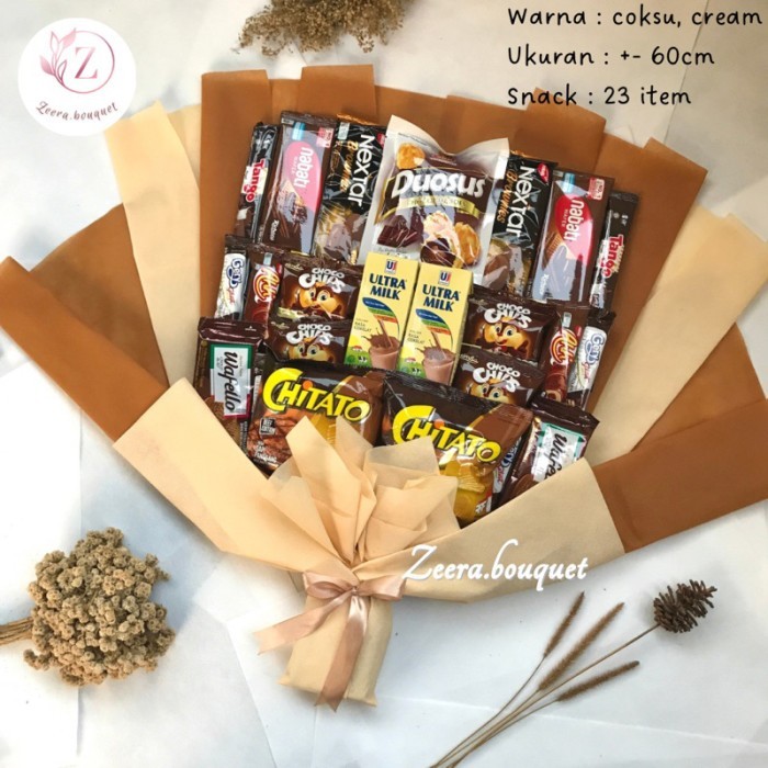 

(B23) Bucket Snack/Buket Snack/Bouquet [Include: Greeting