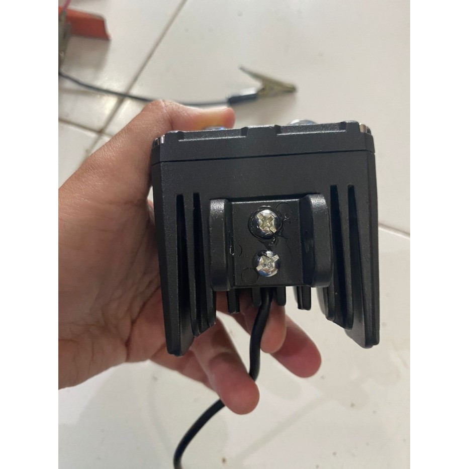 Escort Lampu Projie 2 Mata Led Lampu Tembak Dual Mini Projie U Series