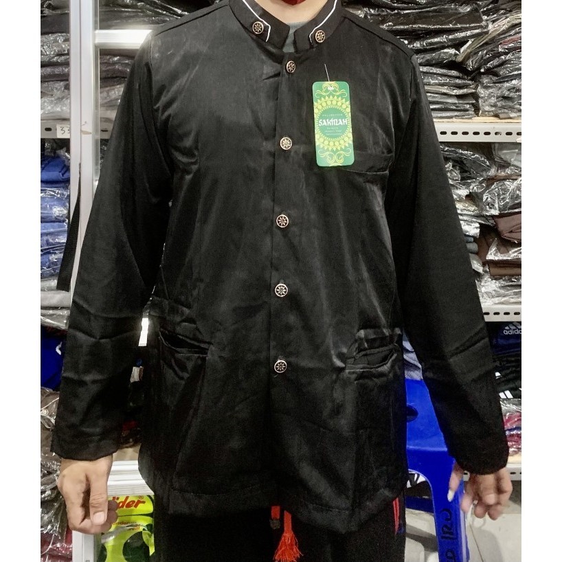 BAJU KOKO MUSLIM JASKO JAS KOKO POLOS MURAH
